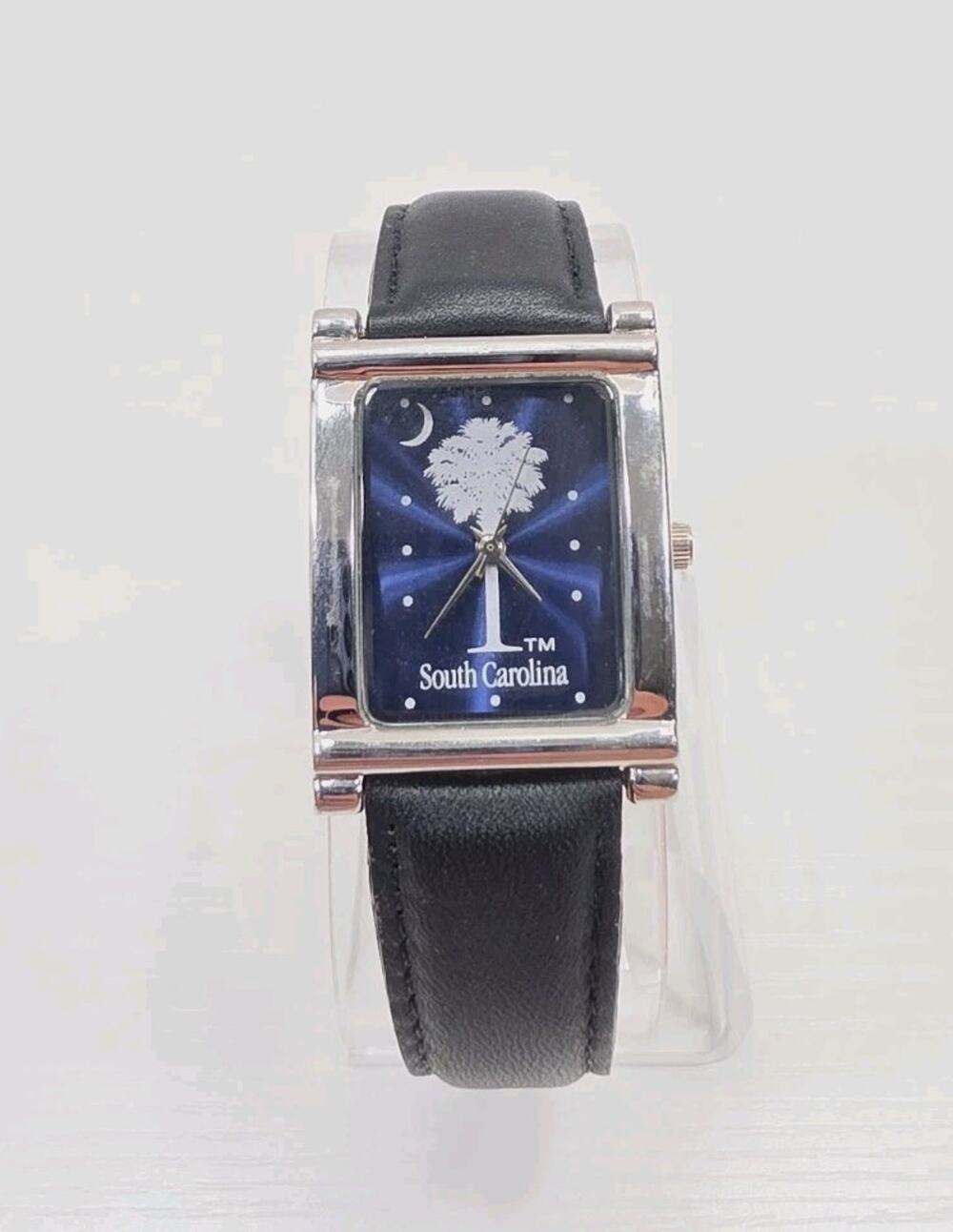 SWEDA Unisex Watch South Carolina Palmetto Logo Leather Band New Battery W285